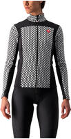Castelli 4521530101-S, Castelli Sfida 2 Fz Long Sleeve Jersey Grau S Frau Black /
