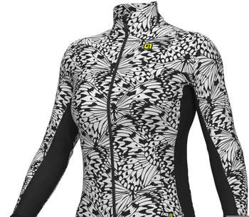 Alé Cycling PR-R Papillon Langarm Trikot Damen grau/schwarz