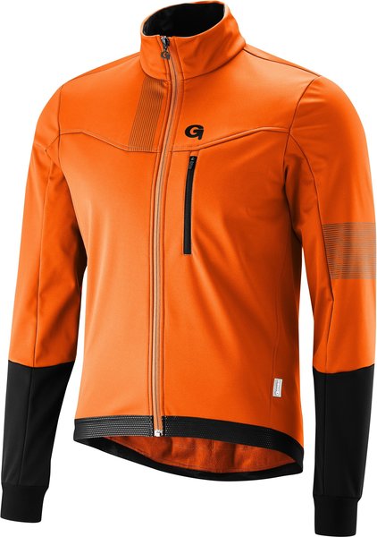 Fahrrad-Thermojacke Allgemeine Daten & Eigenschaften Gonso Valaff Softshell Jacket Men (2020) neonorange