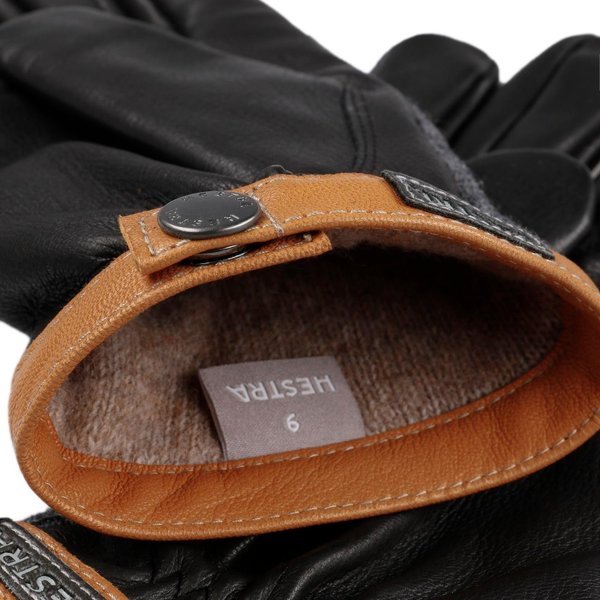 Eigenschaften & Allgemeine Daten Hestra Deerskin Wool Tricot Glove (charcoal/black)