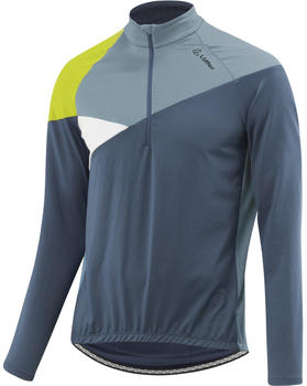 Löffler M Bike L/S Jersey Areas HZ MID blue/green