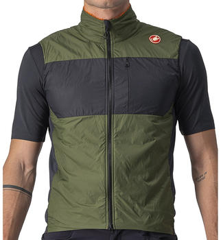 Castelli Unlimited Puffy Vest 2022 light military green/dark gray
