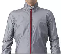 Castelli 4522090008L, Castelli - Tempesta Lite Jacket - Fahrradjacke Gr L grau