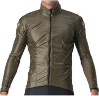 Castelli 4520058232-XS, Castelli Aria Jacket Gr&uuml;n XS Mann Moss Brown