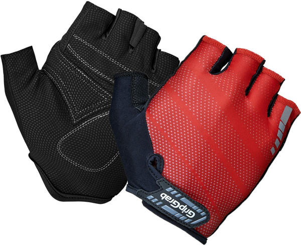 GripGrab C7 Short Finger Pro Gloves black/red