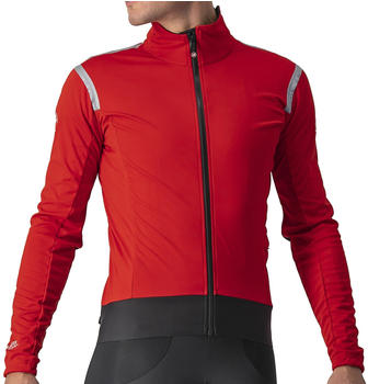 Castelli Alpha RoS 2 Light Jacket Men red/silver reflex/black
