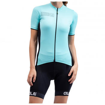 Alé Cycling Women's Color Block Jersey Solid Aqua