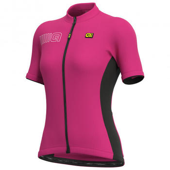 Alé Cycling Women's Color Block Jersey Solid Azalea