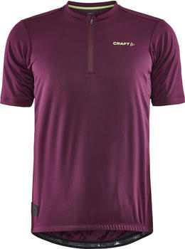 Craft Core Offroad Short Sleeve Jersey Men burgundy