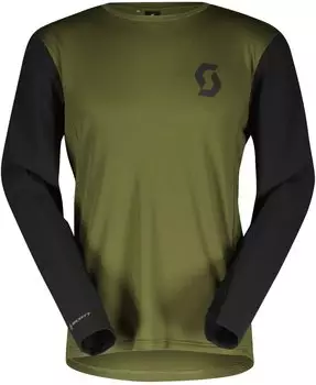 Scott Trail Vertic L/S FirGreen/Black