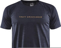 Craft 1913183-999200-4, Craft ADV Gravel Short Sleeve Tee Men black-melange...