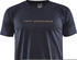 black-melange: Craft ADV Gravel Short Sleeve Tee Men