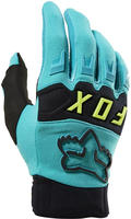 FOX 25796-176-XL, FOX Dirtpaw Motocross Handschuhe Schwarz T&uuml;rkis male