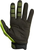 FOX 25796-130-2X, FOX Dirtpaw Motocross Handschuhe Schwarz Gelb male