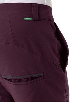 VAUDE Cyclist Shorts Woman lila – Reguläre Passform verbindet Alltagstauglichkeit mit sportlicher Funktionalität