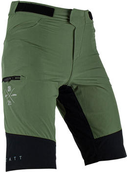 Leatt MTB Trail 2.0 Shorts mit Pad Men oliv