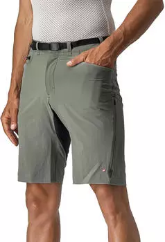 Castelli Unlimited Trail Baggy Shorts Men oliv/grau Castelli Unlimited Trail Baggy Shorts Men oliv/grau