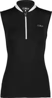 CMP 30C7336-U901-EU 40, CMP Damen Stretch Radtrikot (Gr&ouml;&szlig;e M, schwarz) female