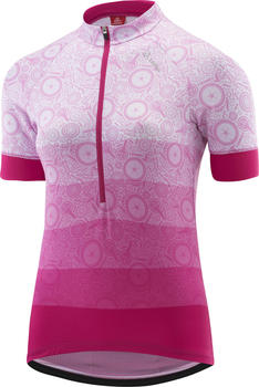Löffler Women Bike Jersey Full Zip Pure blue coral (373)