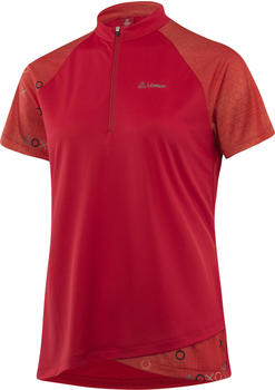 Löffler Women Bike Jersey Half Zip Components greystone (653)