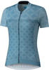 Shimano PCWJSTSVE11WB2414, Shimano Sagami Short Sleeve Jersey Blau S Frau female