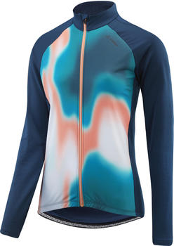 Löffler Men Bike Long Sleeve Jersey EVO22 red/deep water (554)