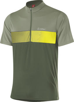Löffler Men Bike Sleeveless Jersey Full Zip Spectro Vent olive (395)