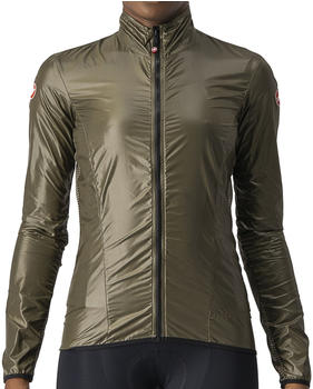 Castelli Aria Shell jacket Woman's moss brown