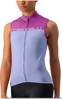 Castelli 4522066534-L, Castelli Velocissima Sleeveless Jersey Lila L Frau Violet Mist