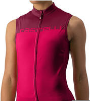 Castelli 4522066649-XS, Castelli Velocissima Sleeveless Jersey Rot XS Frau Red