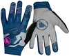 Endura SingleTrack winddichte Handschuhe blau-pink,blaubeere Gr. S