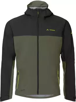 VAUDE Men's Moab Rain Jacket khaki