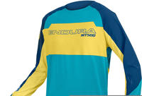 Endura E3230BB, Endura MT500 Burner Lite L/S Herren Bikeshirt-T&uuml;rkis-XL, Kostenlose
