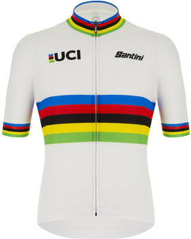 Santini Uci World Champion Eco Jersey white