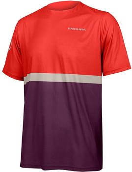 Endura SingleTrack Core Tee II Short Sleeve T-Shirt SS23 aubergine
