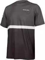 Endura E3232BK, Endura SingleTrack Core Tee Radsport Trikot Schwarz Grau/Schwarz male