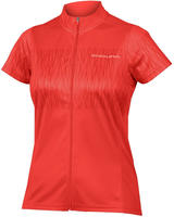 Endura RE6206PO/2, Endura Hummvee Ray Short Sleeve Jersey Rot XS Frau...