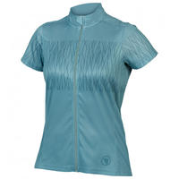 Endura E6206MO, Endura Hummvee Ray SS Damen Bikeshirt-Blau-M, Kostenlose