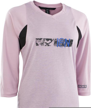 ion Bike Tee Scrub Amp Long Sleeve 3/4 Women dark lavender