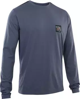 ion Bike Tee Seek Amp Long Sleeve Men storm blue