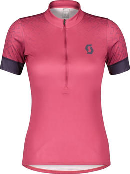 Scott Shirt W's Endurance 20 SS carmine pink/dark purple