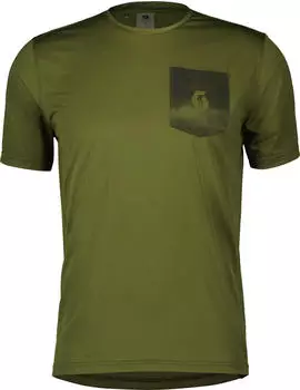 Scott Tee M's Gravel 20 SS fir green/black