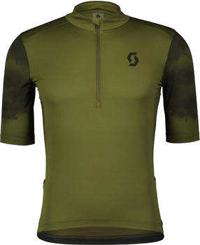 Scott Shirt M's Gravel 10 SS fir green/black