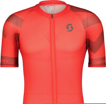 Scott Shirt M's RC Premium Climber SS fiery red/dark grey