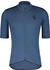Scott Shirt M's Gravel Merino SS metal blue/dark blue