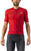 Castelli 4522524611-M, Castelli Insider Short Sleeve Jersey Rot M Mann male