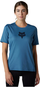 Fox Ranger Foxhead Kurzarm Trikot Damen blau (2023)