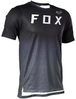FOX 29559-001-S, Fox Jersey Flexair Black Gr&ouml;&szlig;e S