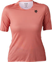 Fox 31103-232, Fox FlexAir Ascent SS Damen Bikeshirt-Orange-S, Kostenlose