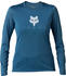 Fox Ranger TruDri Langarm Trikot Damen blau (2023)